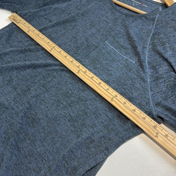 John Varvatos Men's Blue Long Sleeve Tee Size XL - Picture 4 of 6